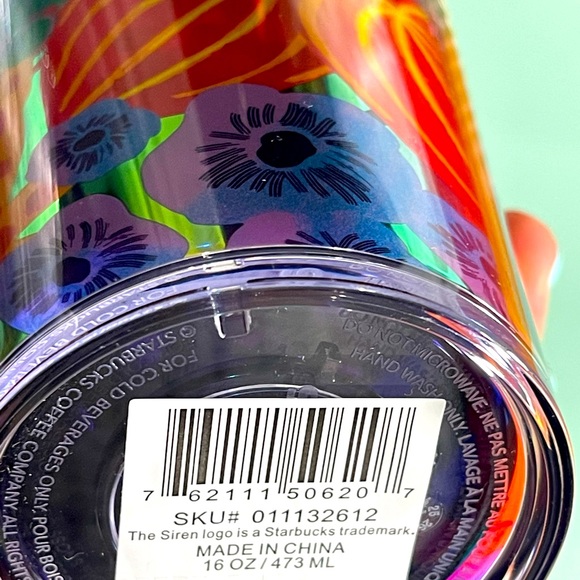 SALE‼️NEW✨Starbucks 2022 Summer🌴Tropical Floral Forest Dreamscape Grande Tumblr - Picture 9 of 9